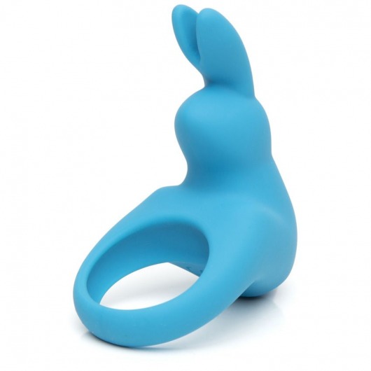 Голубое эрекционное виброкольцо Happy Rabbit Rechargeable Rabbit Cock Ring - Happy Rabbit - в Астрахани купить с доставкой