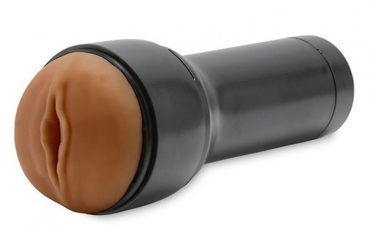 Коричневый мастурбатор-вагина Feel Stroker - Kiiroo - в Астрахани купить с доставкой
