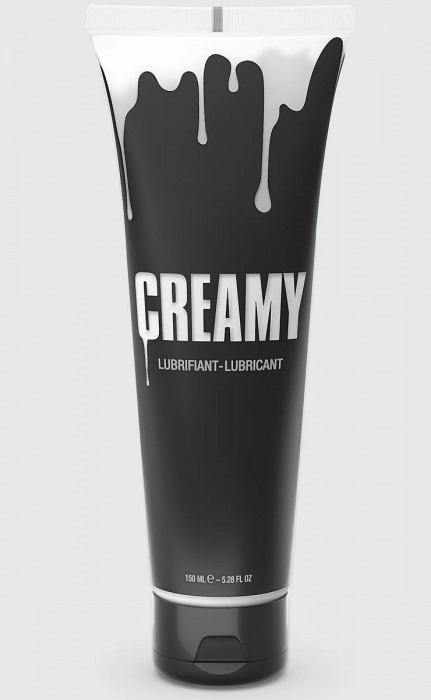 Смазка на водной основе Creamy с консистенцией спермы - 150 мл. - Strap-on-me - купить с доставкой в Астрахани