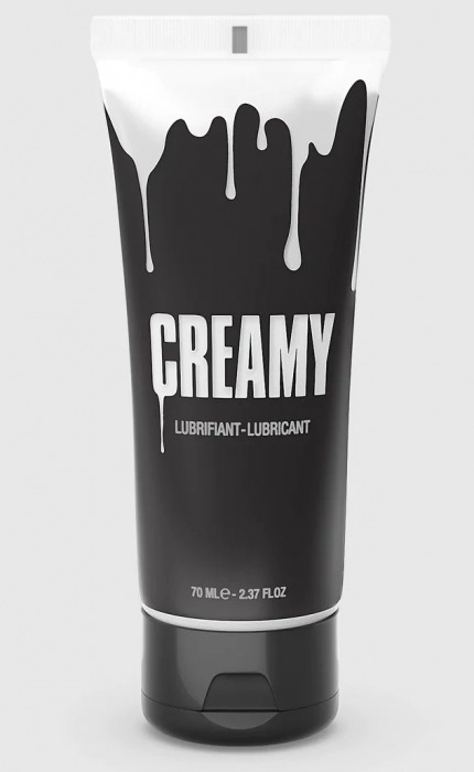 Смазка на водной основе Creamy с консистенцией спермы - 70 мл. - Strap-on-me - купить с доставкой в Астрахани