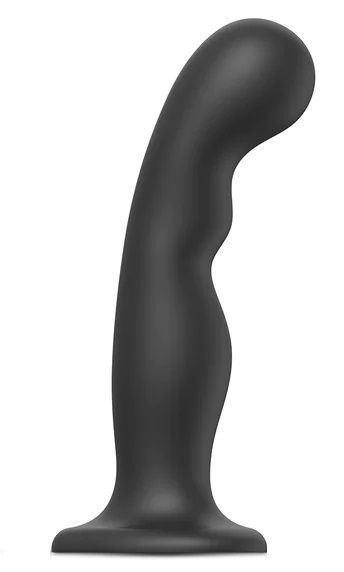 Черная насадка Strap-On-Me Dildo Plug P G size XXL - Strap-on-me - купить с доставкой в Астрахани