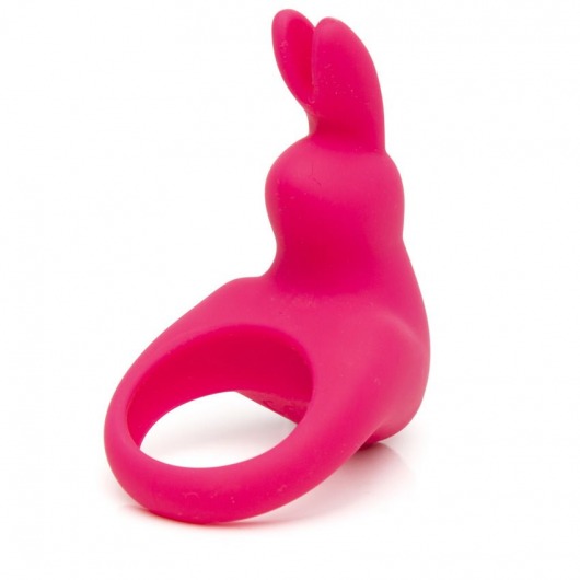 Розовое эрекционное виброкольцо Happy Rabbit Rechargeable Rabbit Cock Ring - Happy Rabbit - в Астрахани купить с доставкой