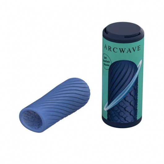Синий двусторонний мастурбатор Arcwave Ghost Pocket Stroker - Arcwave - в Астрахани купить с доставкой