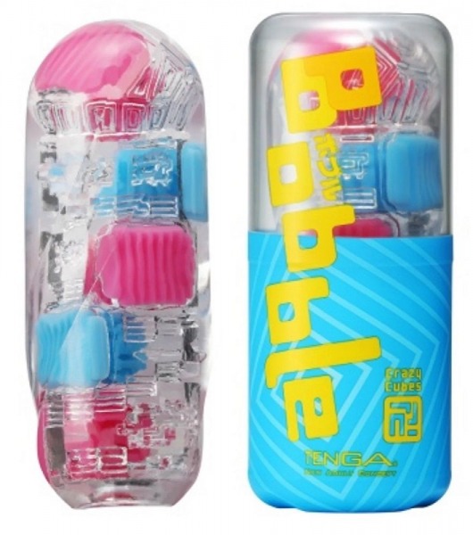 Мастурбатор Tenga Bobble Crazy Cubes - Tenga - в Астрахани купить с доставкой