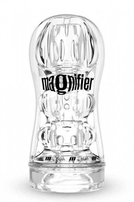 Прозрачный мастурбатор Soft and Wet Magnifier - Blush Novelties - в Астрахани купить с доставкой