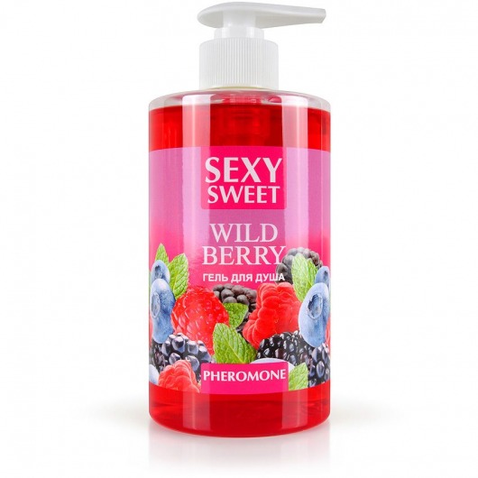 Гель для душа Sexy Sweet Wild Berry с ароматом лесных ягод и феромонами - 430 мл. -  - Магазин феромонов в Астрахани