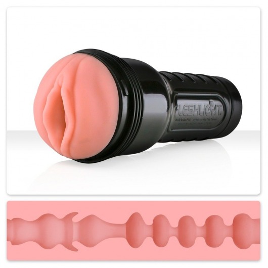 Мастурбатор-вагина Fleshlight - Pink Lady Mini-Lotus - Fleshlight - в Астрахани купить с доставкой