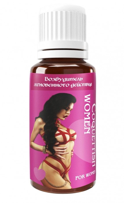 Возбудитель мгновенного действия Coquettish Women - 30 мл. - Миагра - купить с доставкой в Астрахани