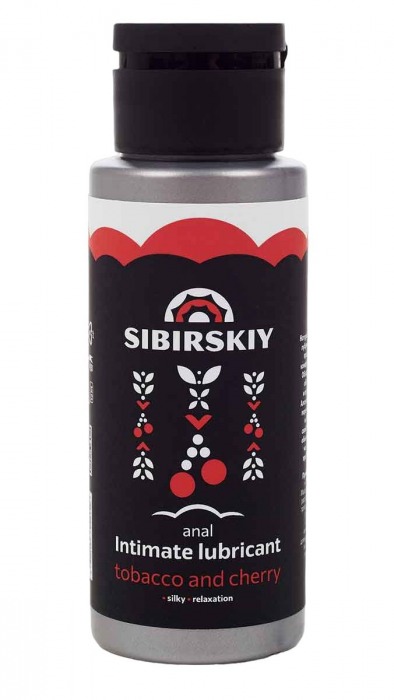 Анальный лубрикант на водной основе SIBIRSKIY с ароматом вишни и табака - 100 мл. - Sibirskiy - купить с доставкой в Астрахани