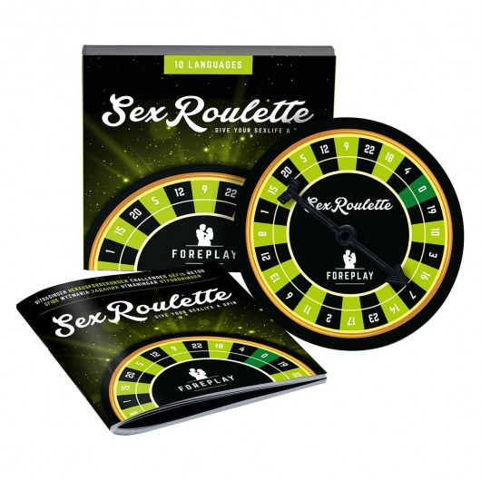 Настольная игра-рулетка Sex Roulette Foreplay - Tease&Please - купить с доставкой в Астрахани