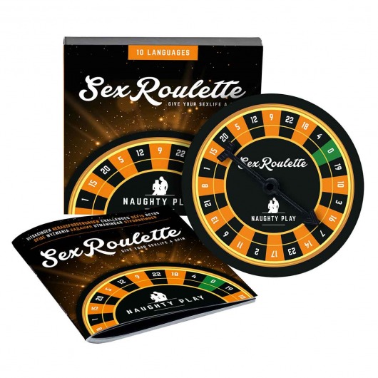 Настольная игра-рулетка Sex Roulette Naughty Play - Tease&Please - купить с доставкой в Астрахани