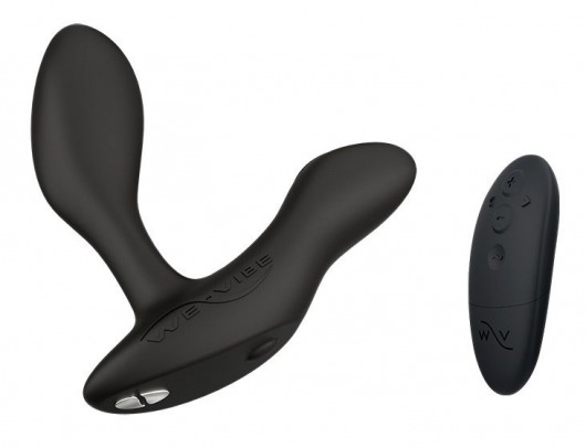 Черный анальный вибратор We-Vibe Vector+ - We-vibe - в Астрахани купить с доставкой