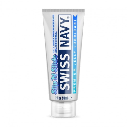 Лубрикант-желе на водной основе Premium Jelly Lubricant - 59 мл. - Swiss navy - купить с доставкой в Астрахани