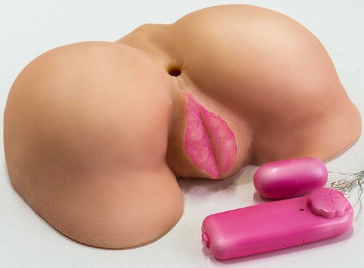 Вибровагина с двумя отверстиями и с выносным пультом - LOVETOY (А-Полимер) - в Астрахани купить с доставкой