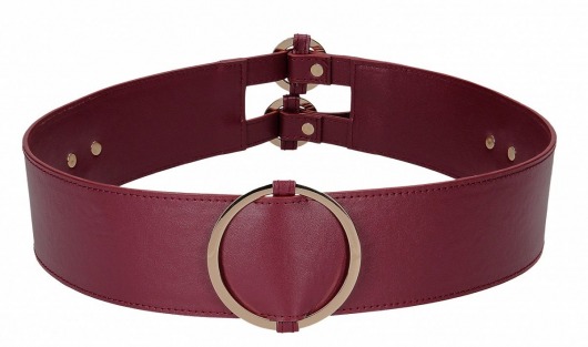 Бордовый ремень Halo Waist Belt - размер L-XL - Shots Media BV - купить с доставкой в Астрахани