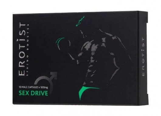 Капсулы для мужчин для повышения либидо Erotist SEX DRIVE - 10 капсул (500 мг.) - Erotist Libido Booster - купить с доставкой в Астрахани