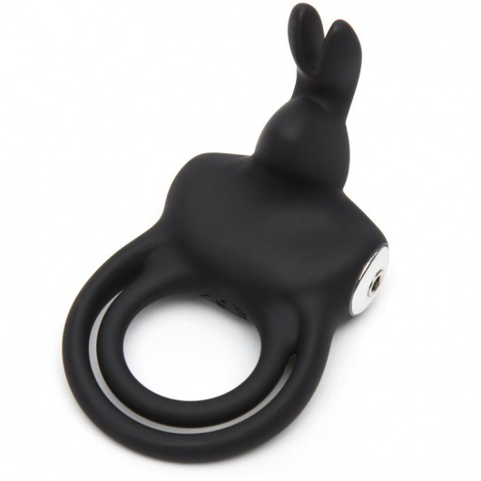 Черное эрекционное виброкольцо Happy Rabbit Cock Ring - Happy Rabbit - в Астрахани купить с доставкой