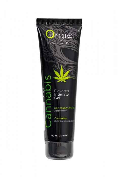Интимный гель на водной основе ORGIE Lube Tube Cannabis - 100 мл. - ORGIE - купить с доставкой в Астрахани