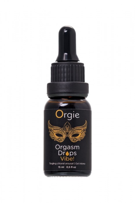 Возбуждающий гель для клитора ORGIE Orgasm Drops Vibe - 15 мл. - ORGIE - купить с доставкой в Астрахани