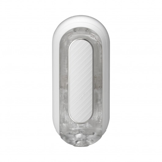 Белый мастурбатор Tenga Flip Zero Gravity с вибрацией - Tenga - в Астрахани купить с доставкой