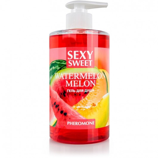 Гель для душа Sexy Sweet Watermelon Melon с ароматом арбуза, дыни и феромонами - 430 мл. -  - Магазин феромонов в Астрахани