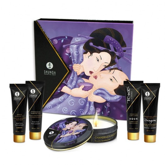 Подарочный набор Geishas secret из 5 предметов - Shunga - купить с доставкой в Астрахани