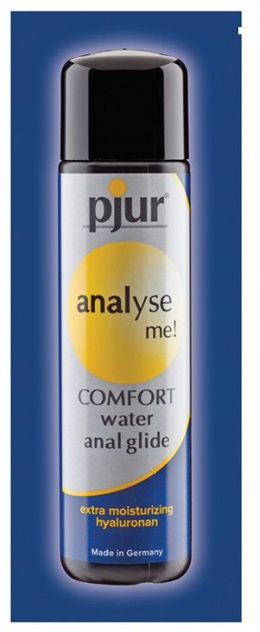 Анальный лубрикант pjur ANALYSE ME Comfort Water Anal Glide - 2 мл. - Pjur - купить с доставкой в Астрахани