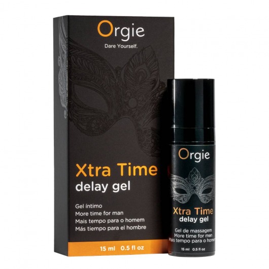Продлевающий гель Orgie Xtra Time Delay Gel - 15 мл. - ORGIE - купить с доставкой в Астрахани