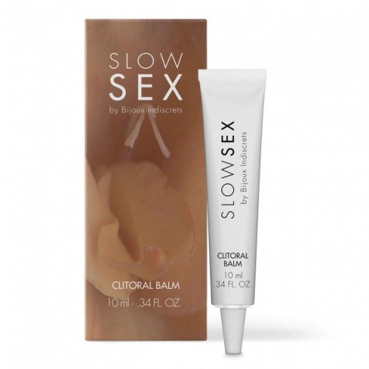 Бальзам для клитора Slow Sex Clitoral Balm - 10 мл. - Bijoux Indiscrets - купить с доставкой в Астрахани