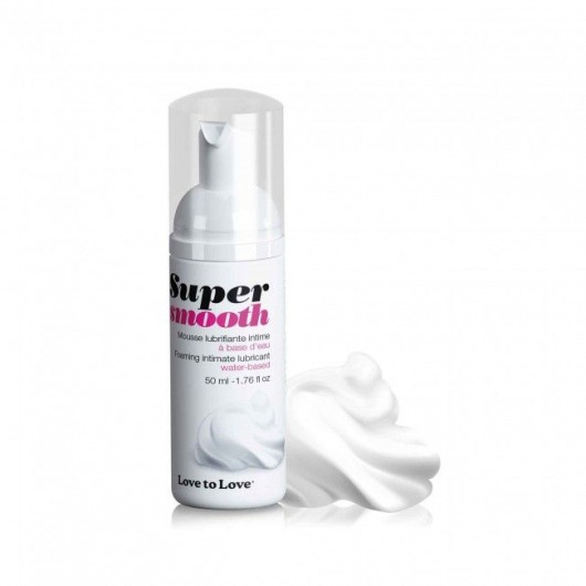 Лубрикант нежнейшая пенка Super Smooth Foaming Intime Lubricant - 50 мл. - Love to Love - купить с доставкой в Астрахани