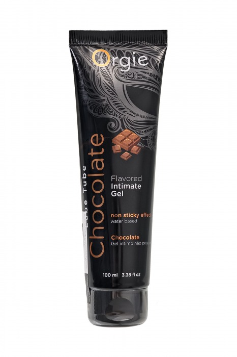 Интимный гель на водной основе Lube Tube Chocolate с шоколадным вкусом - 100 мл. - ORGIE - купить с доставкой в Астрахани