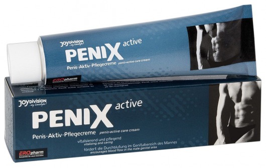 Возбуждающий крем для мужчин PeniX active - 75 мл. - Joy Division - купить с доставкой в Астрахани