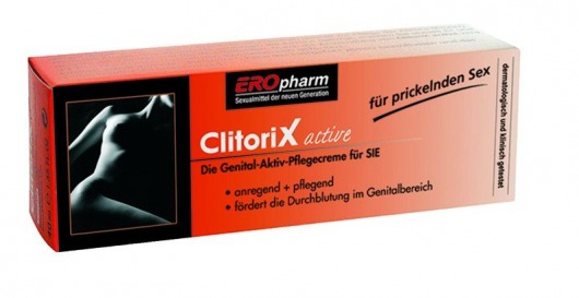 Возбуждающий крем для женщин ClitoriX active - 40 мл. - Joy Division - купить с доставкой в Астрахани