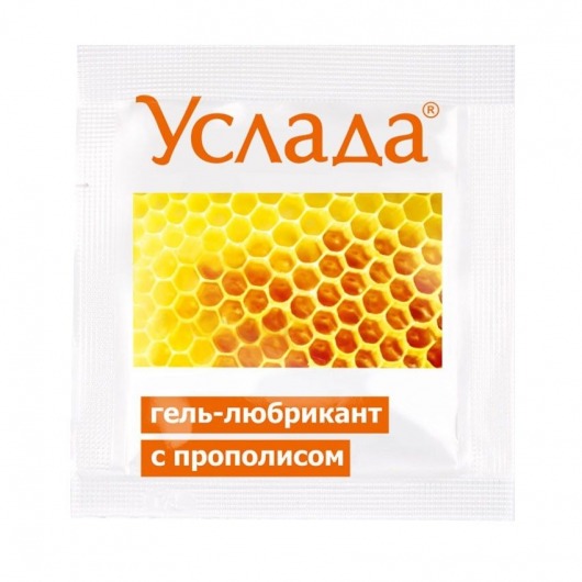 Гель-лубрикант «Услада с прополисом» - 3 гр. - Биоритм - купить с доставкой в Астрахани