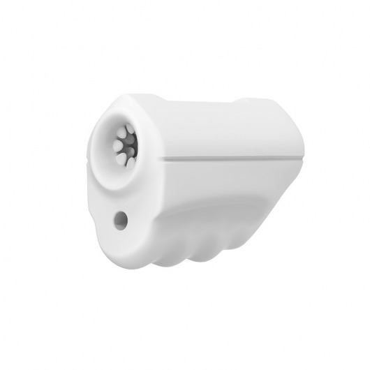 Белый вибромастурбатор Mini Masturbator - Silicone Toys - в Астрахани купить с доставкой