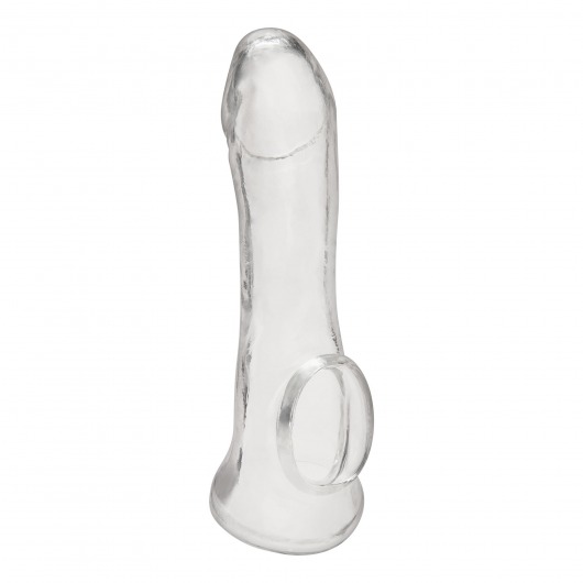 Прозрачная насадка на пенис Transparent Penis Enhancing Sleeve Extension - 15,9 см. - BlueLine - в Астрахани купить с доставкой