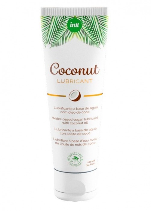 Веганская смазка на водной основе Coconut Lubricant - 100 мл. - INTT - купить с доставкой в Астрахани