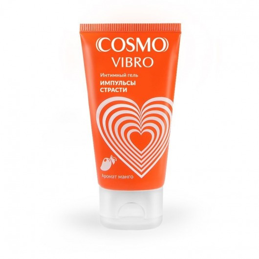 Возбуждающий интимный гель Cosmo Vibro с ароматом манго - 50 гр. - Биоритм - купить с доставкой в Астрахани