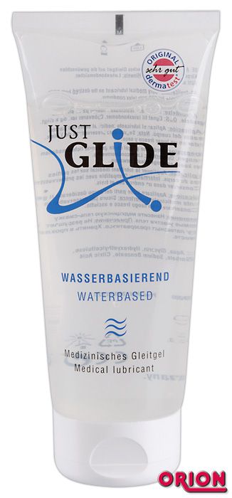 Вагинальная смазка на водной основе JUSTGLIDE - 200 мл. - Orion - купить с доставкой в Астрахани