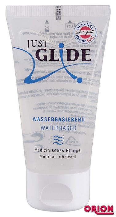 Вагинальная смазка на водной основе JUSTGLIDE - 50 мл. - Orion - купить с доставкой в Астрахани
