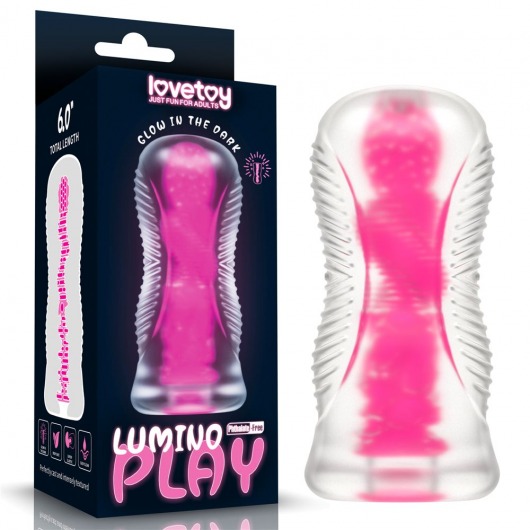 Светящийся в темноте мастурбатор 6.0 Lumino Play Masturbator - Lovetoy - в Астрахани купить с доставкой