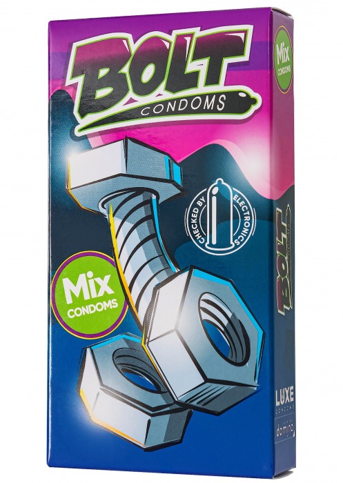 Набор презервативов Bolt Condoms - Luxe - купить с доставкой в Астрахани