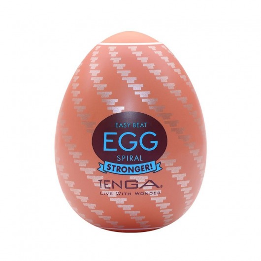 Мастурбатор-яйцо Tenga Egg Spiral - Tenga - в Астрахани купить с доставкой
