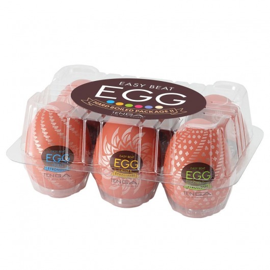 Набор из 6 мастурбаторов-яиц Tenga Egg Variety Pack V - Tenga - в Астрахани купить с доставкой
