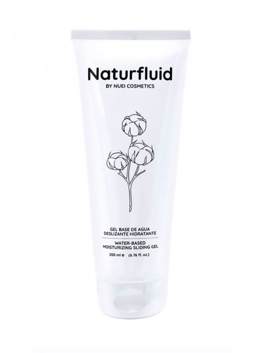 Экстраскользкий лубрикант на водной основе Nuei Naturfluid - 200 мл. - Nuei cosmetics - купить с доставкой в Астрахани