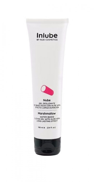 Лубрикант на водной основе Nuei Inlube с алоэ вера и ароматом маршмеллоу -100 мл. - Nuei cosmetics - купить с доставкой в Астрахани