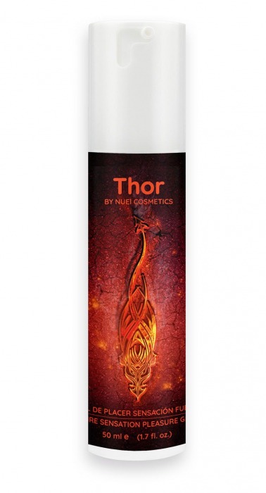Возбуждающий унисекс гель Thor Fire Gel - 50 мл. - Nuei cosmetics - купить с доставкой в Астрахани
