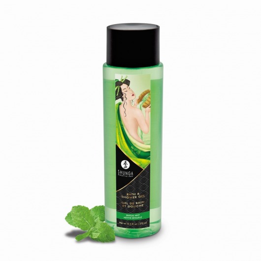 Гель для душа Sensual Mint с ароматом мяты - 370 мл. -  - Магазин феромонов в Астрахани