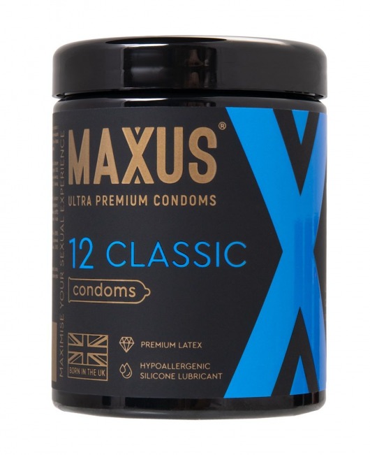 Классические презервативы MAXUS Classic - 12 шт. - Maxus - купить с доставкой в Астрахани
