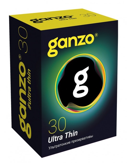Супертонкие презервативы Ganzo Ultra thin - 30 шт. - Ganzo - купить с доставкой в Астрахани